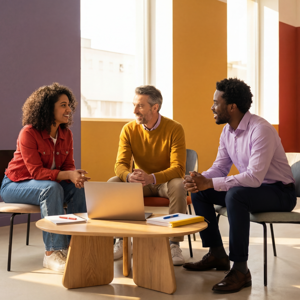 About Us diverse staff